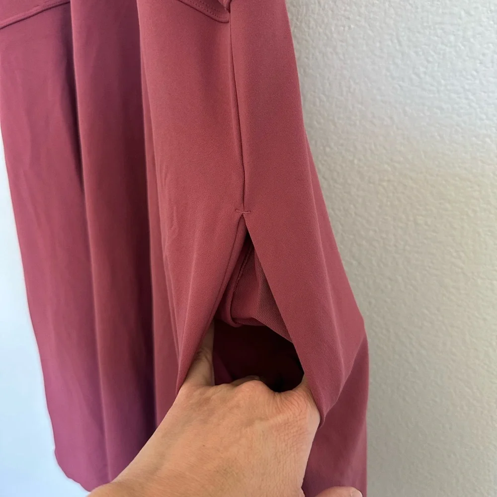 Athleta Berry Mini Dress with POCKETS, tennis, XL - Picture 8 of 10